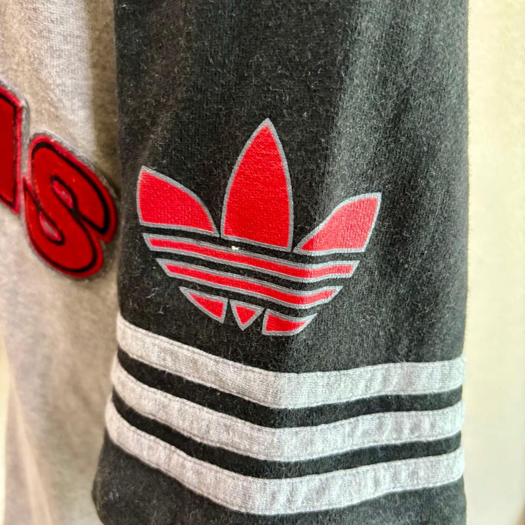 激レア80s 90s アディダス adidas デサント製 ベースボールシャツ
