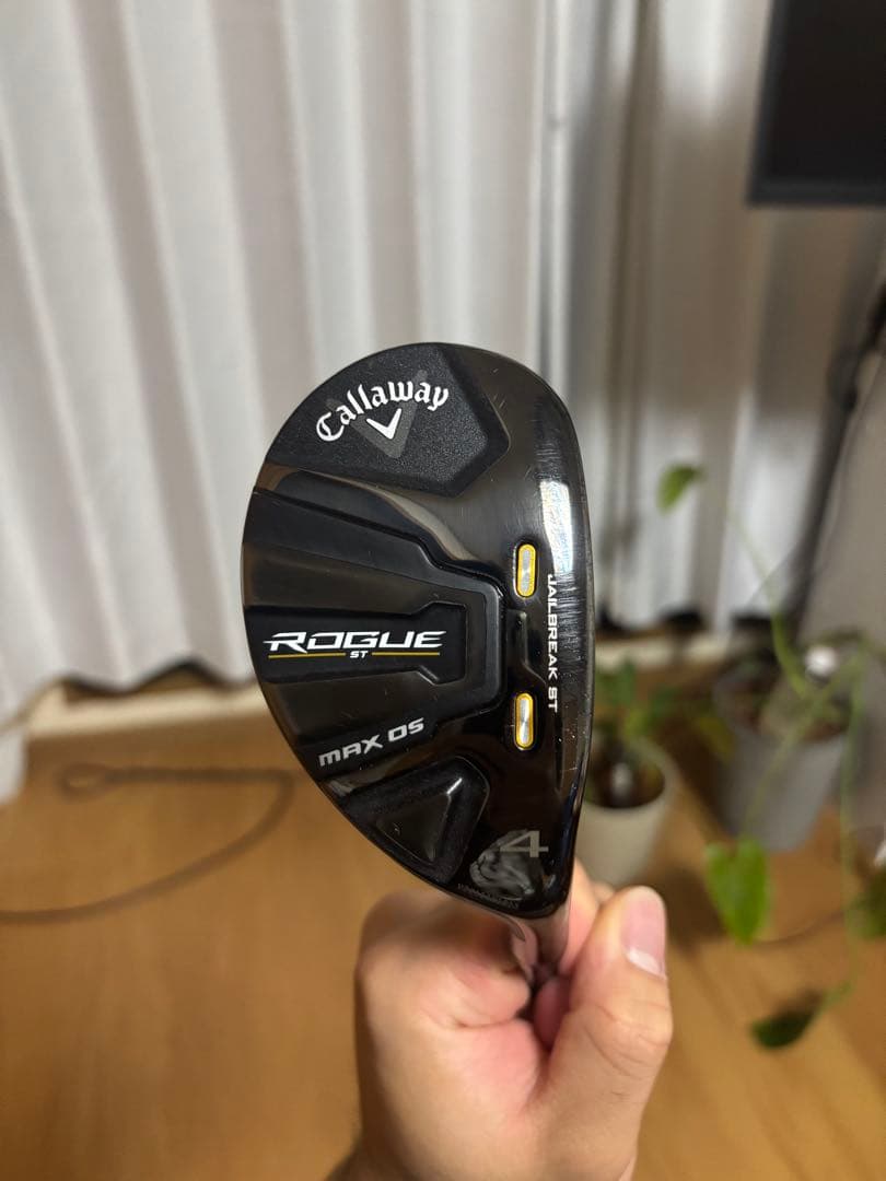 土日限り 美品Callaway RogueST MAXOSユーティリティ4.5番