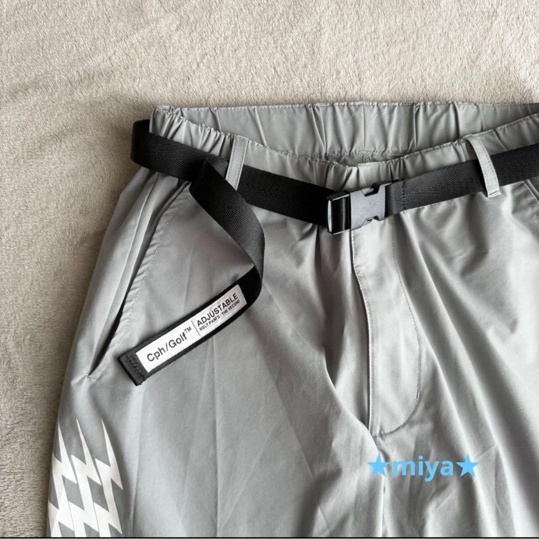 【セットアップ】Cph/Golf THUNDER STRIPES グレー M