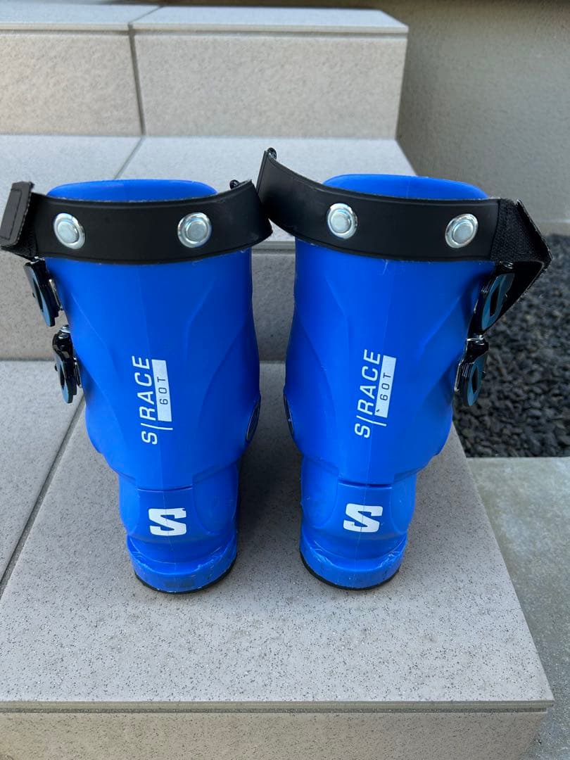 SALOMON S/RACE 子ども用スキーブーツ 青