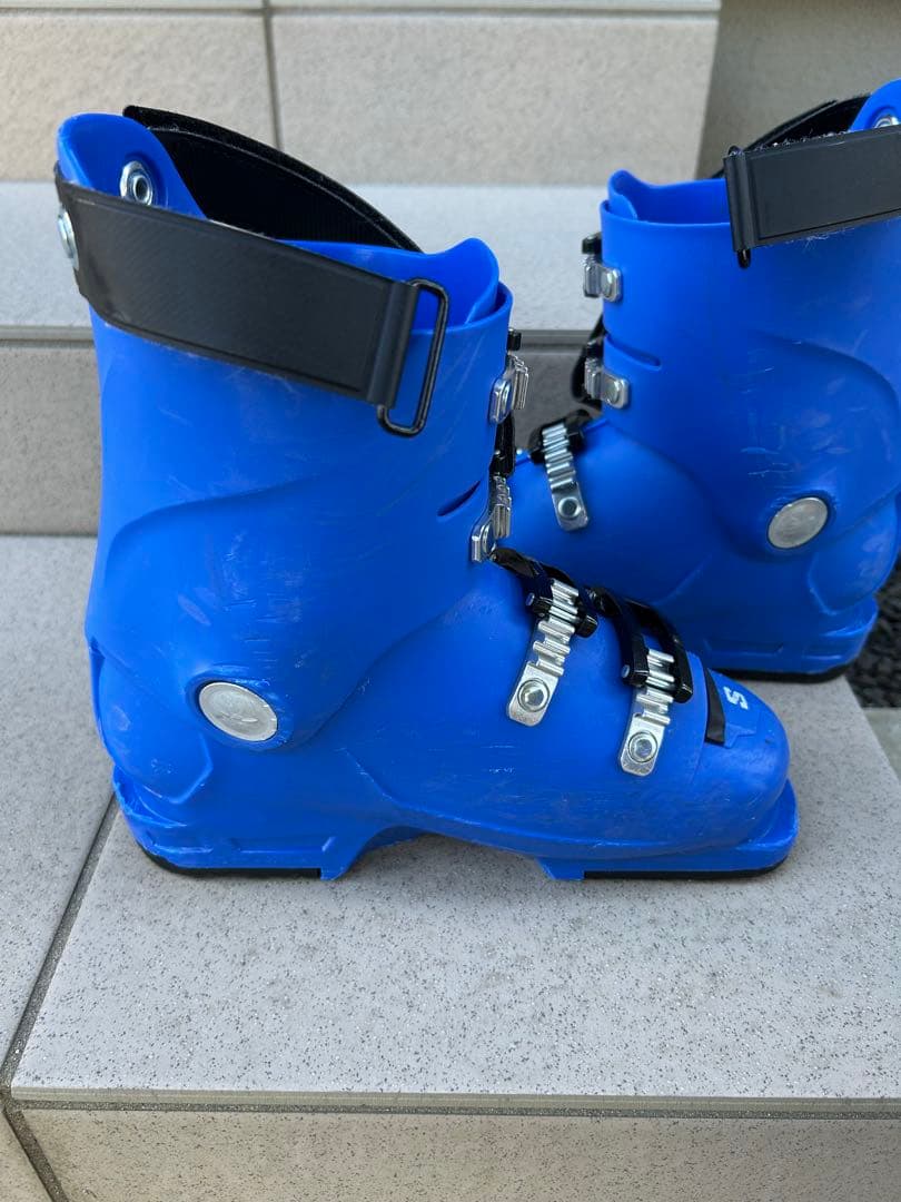 SALOMON S/RACE 子ども用スキーブーツ 青