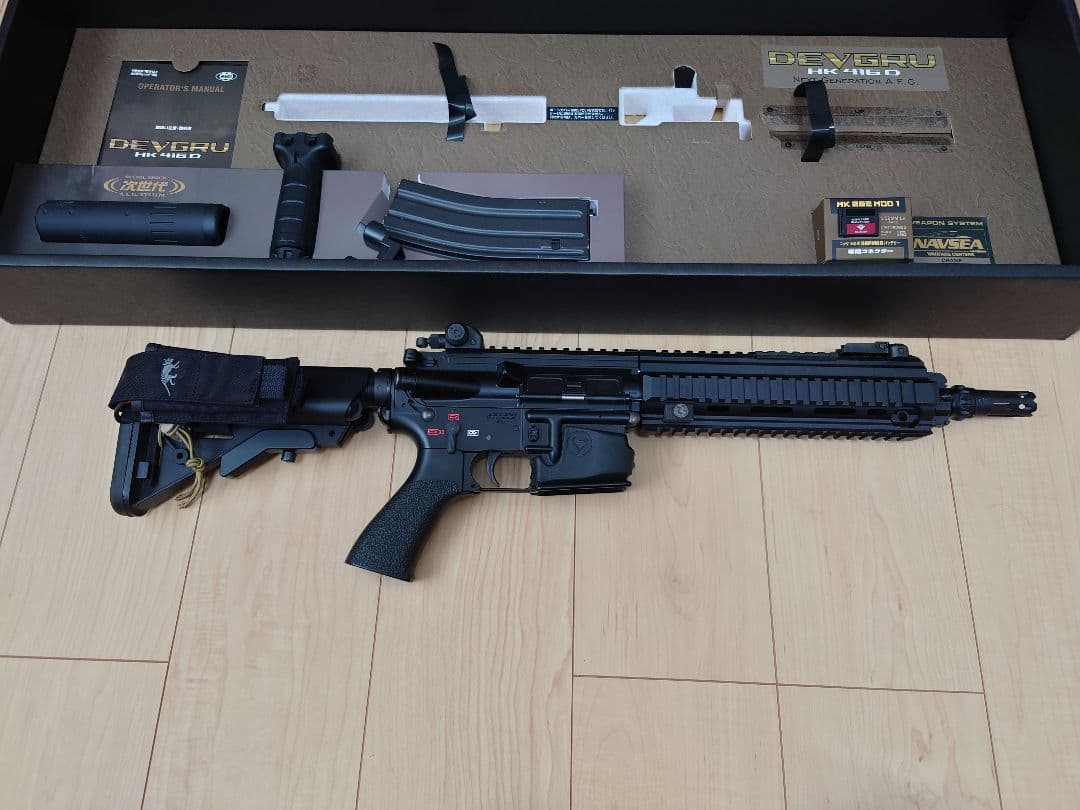 DEVRU HK416D 電動ガン