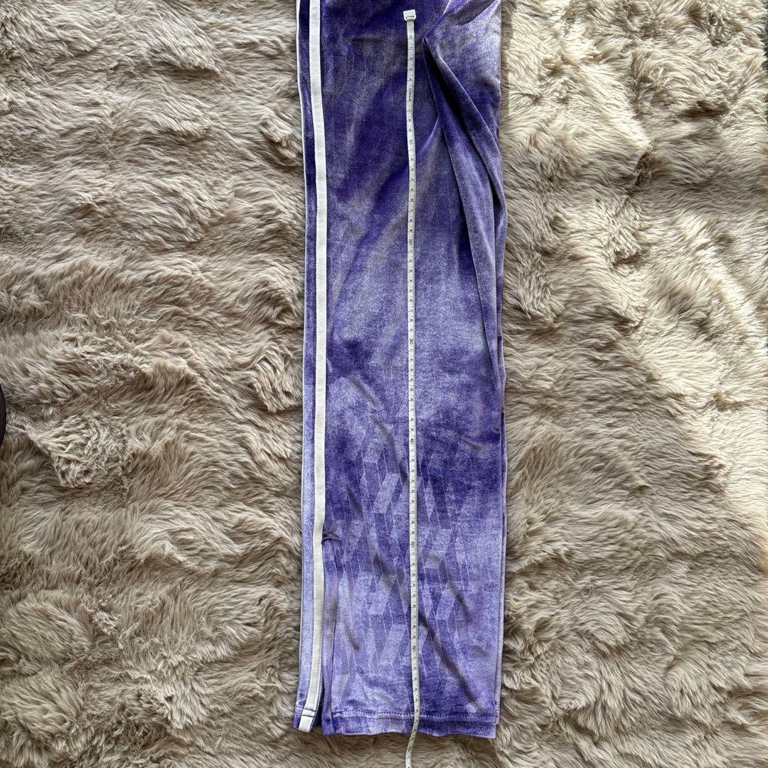 NERDY ノルディ ベロア セットアップ パープル S