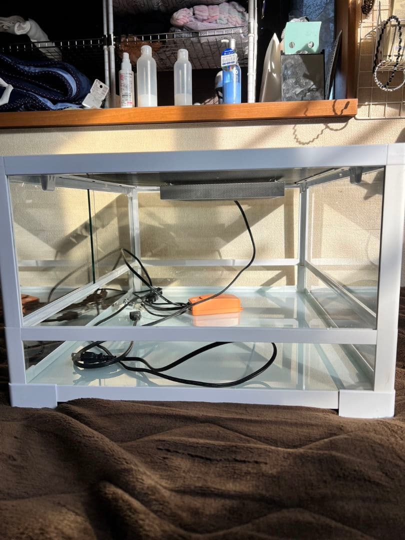 爬虫類飼育ケージ　パンテオン6030 暖突М　ミニマルサーモ　セット　値下げ！