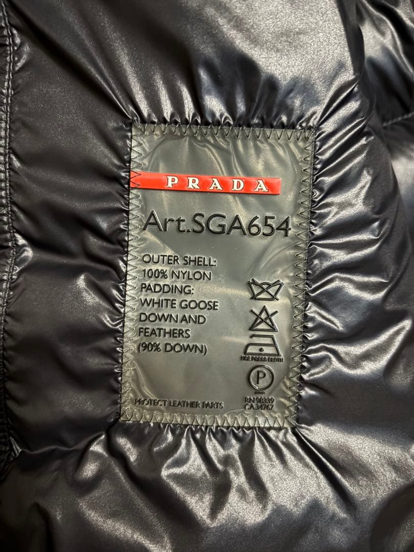 【Junya】　PRADA ダウンジャケット サイズ46 グースライダース