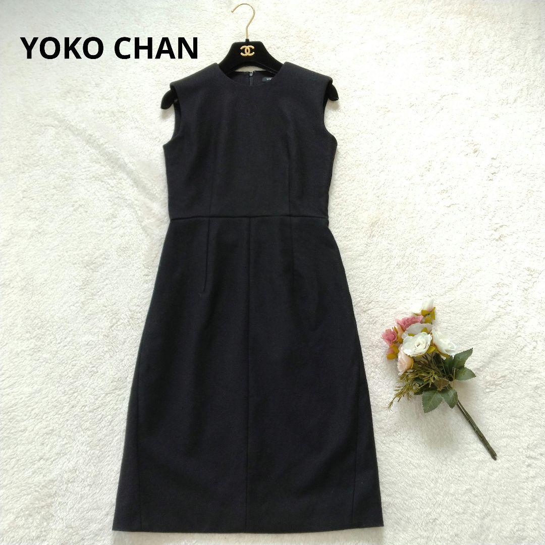 YOKO CHAN　ヨーコチャン　ノースリーブウールワンピース　オケージョン