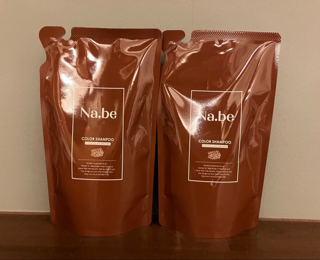 ★新品★Nabe ナイブカラーシャンプー 詰め替え用2本