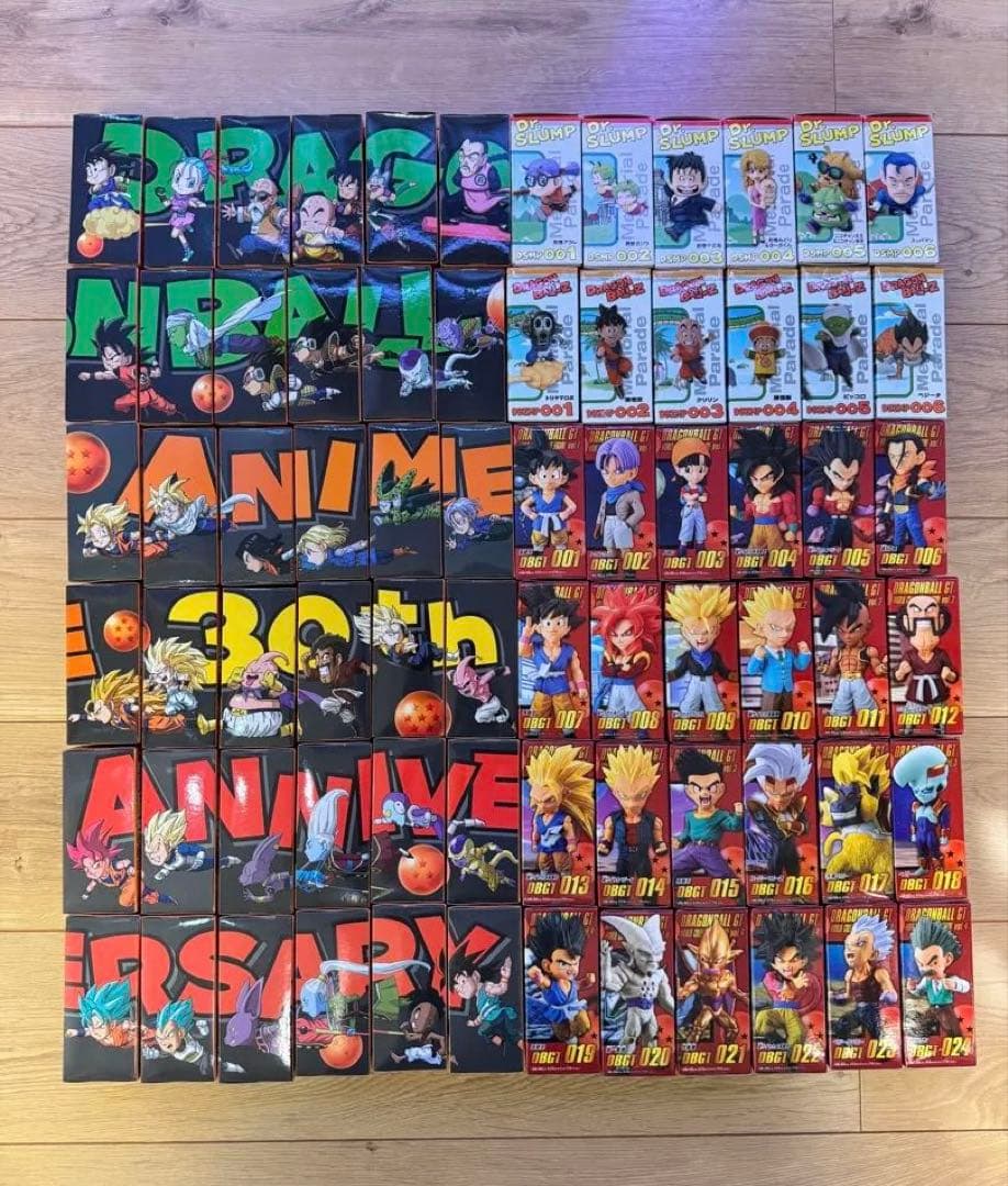 ドラゴンボール ワールドコレクタブルフィギュア WCF 希少72体 コンプリート