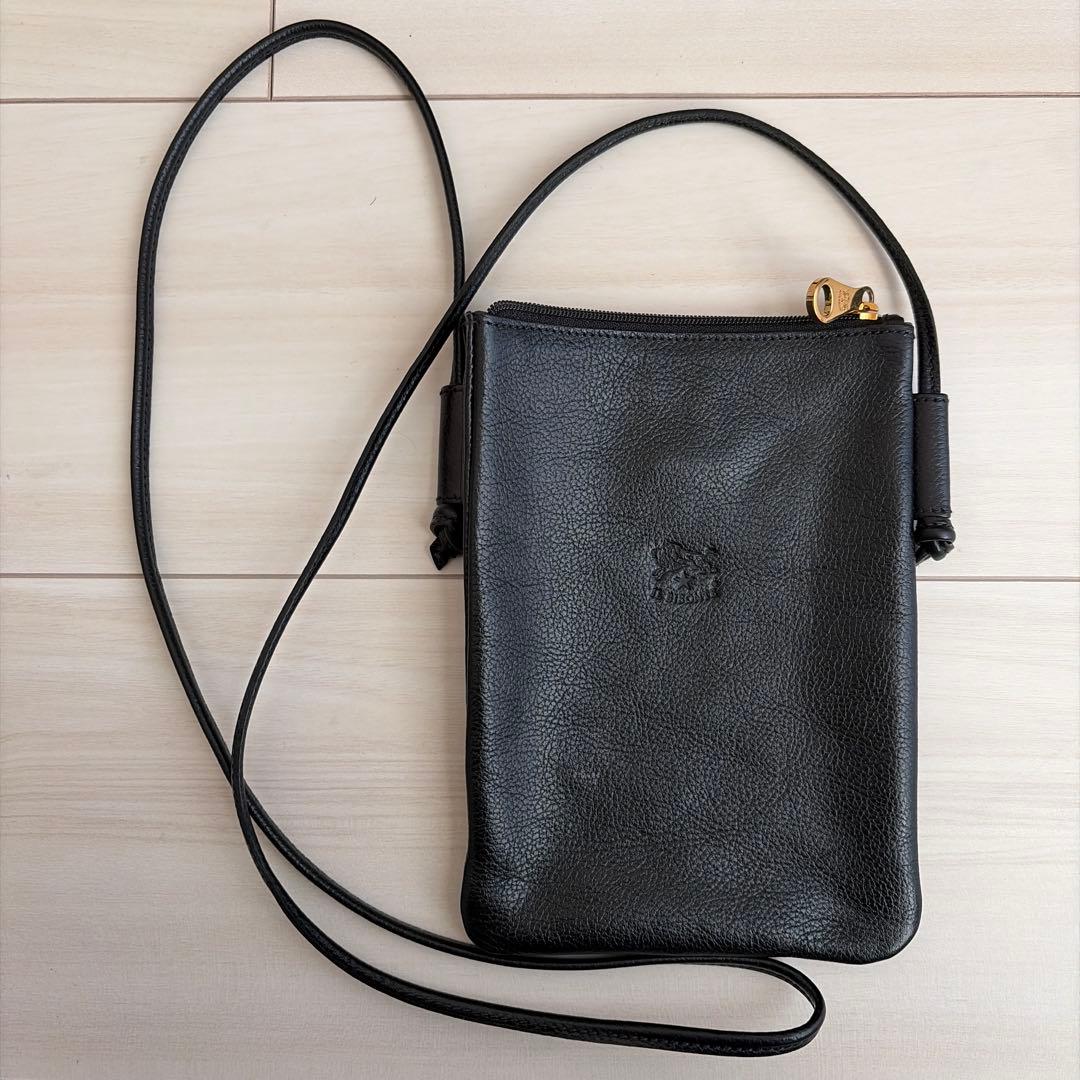 イルビゾンテバッグ レザーミニショルダーバッグ メンズ レディース