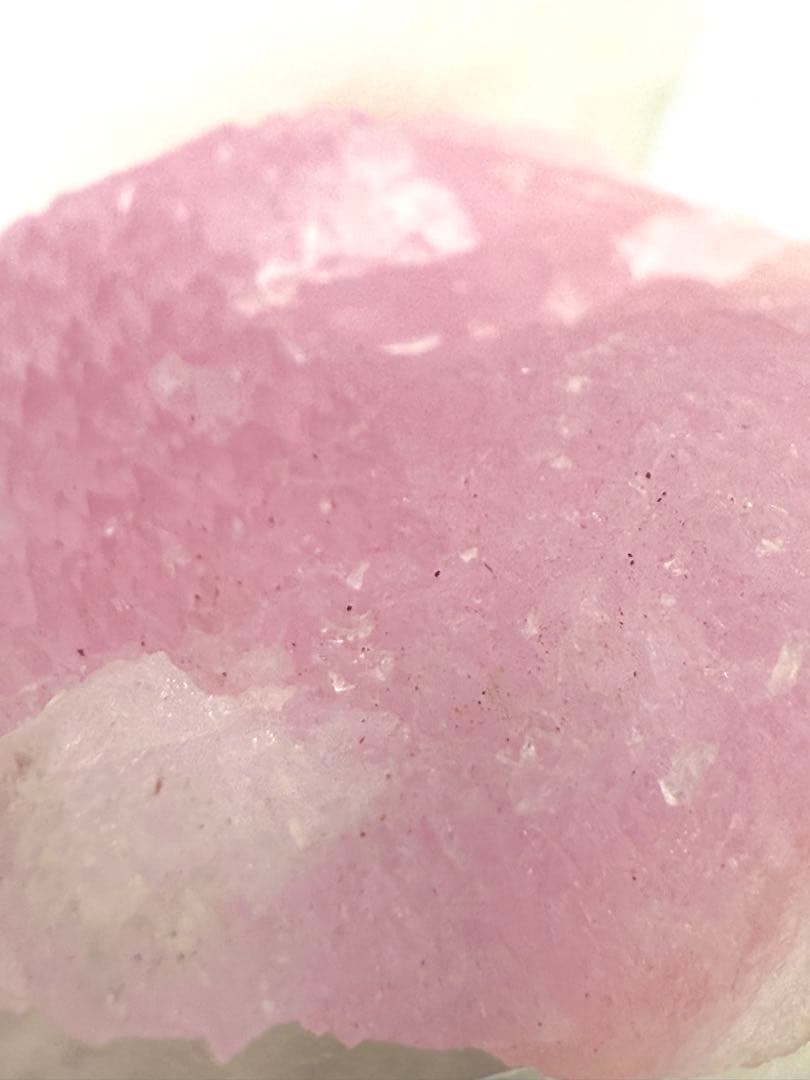 ピンク　アラゴナイト　原石　鉱物　標本　天然石　石　霞　石　アフガニスタン産