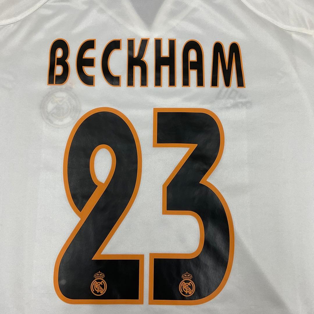 【未使用品】04-05 レアルマドリード　ユニフォーム　BECKHAM 23