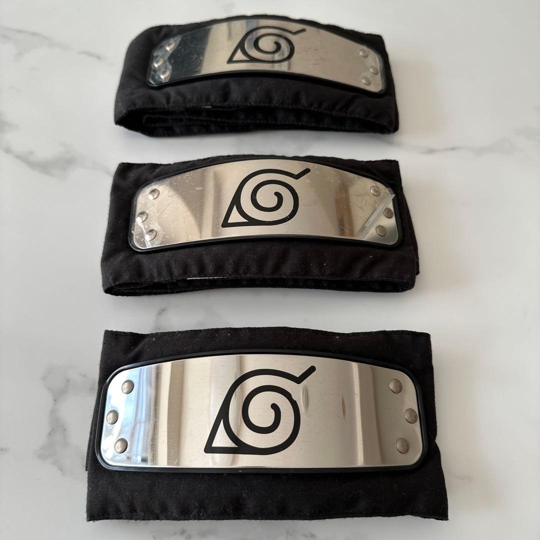 NARUTO疾風伝額当てはちまき 3点セット