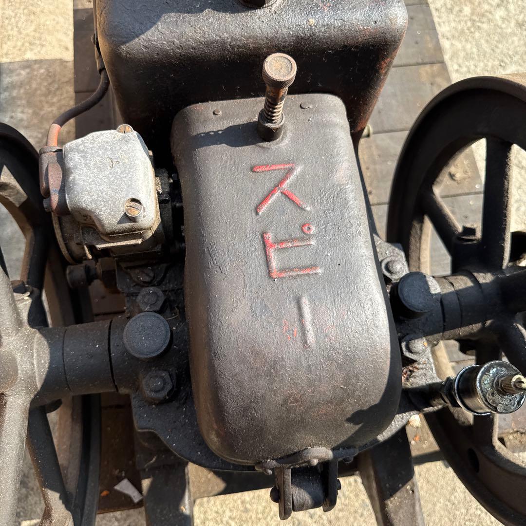 レトロ　石油発動機　SPEE製(スピー)佐藤農具機