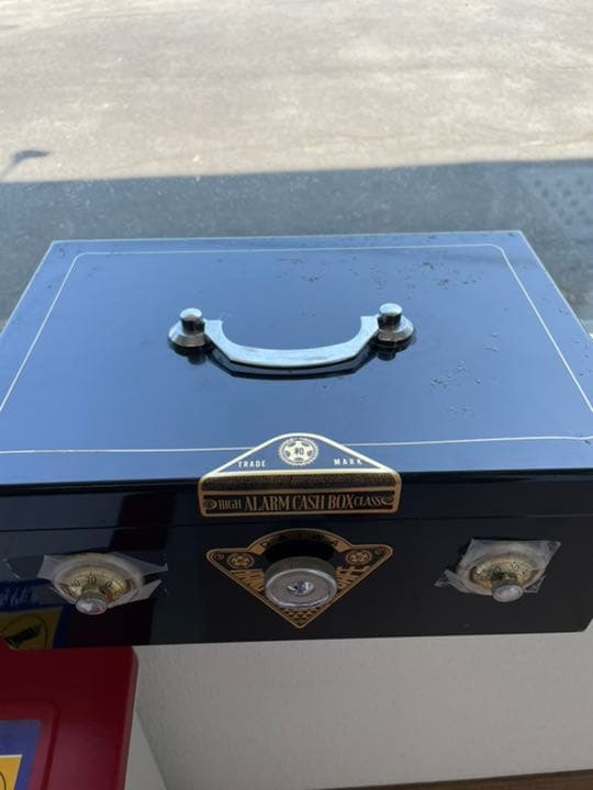 【極上美品】キャッシュボックス　金庫　DAIWA 昭和レトロ