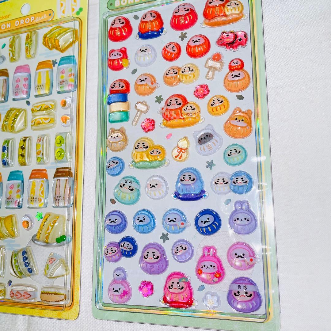 【クーリア正規品】 ボンボンドロップシール　和柄　7種セット　和風　ボンドロ