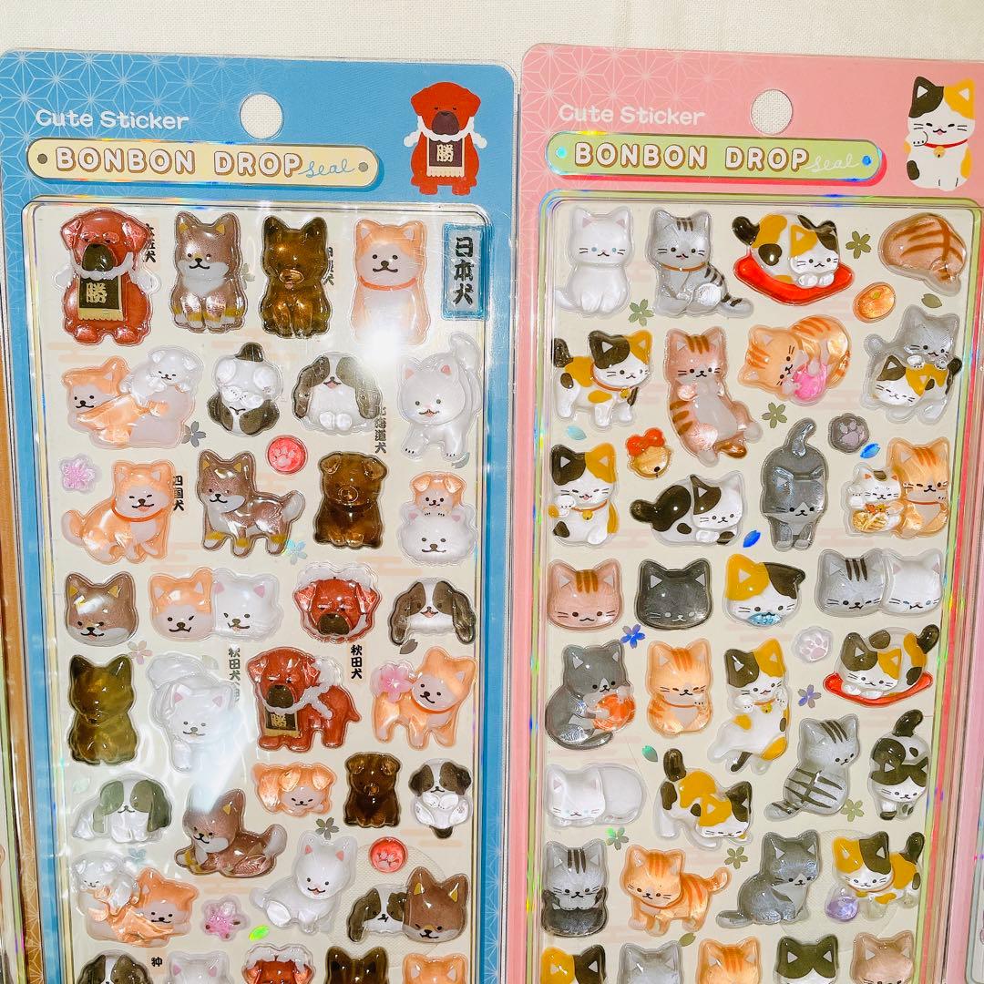 【クーリア正規品】 ボンボンドロップシール　和柄　7種セット　和風　ボンドロ