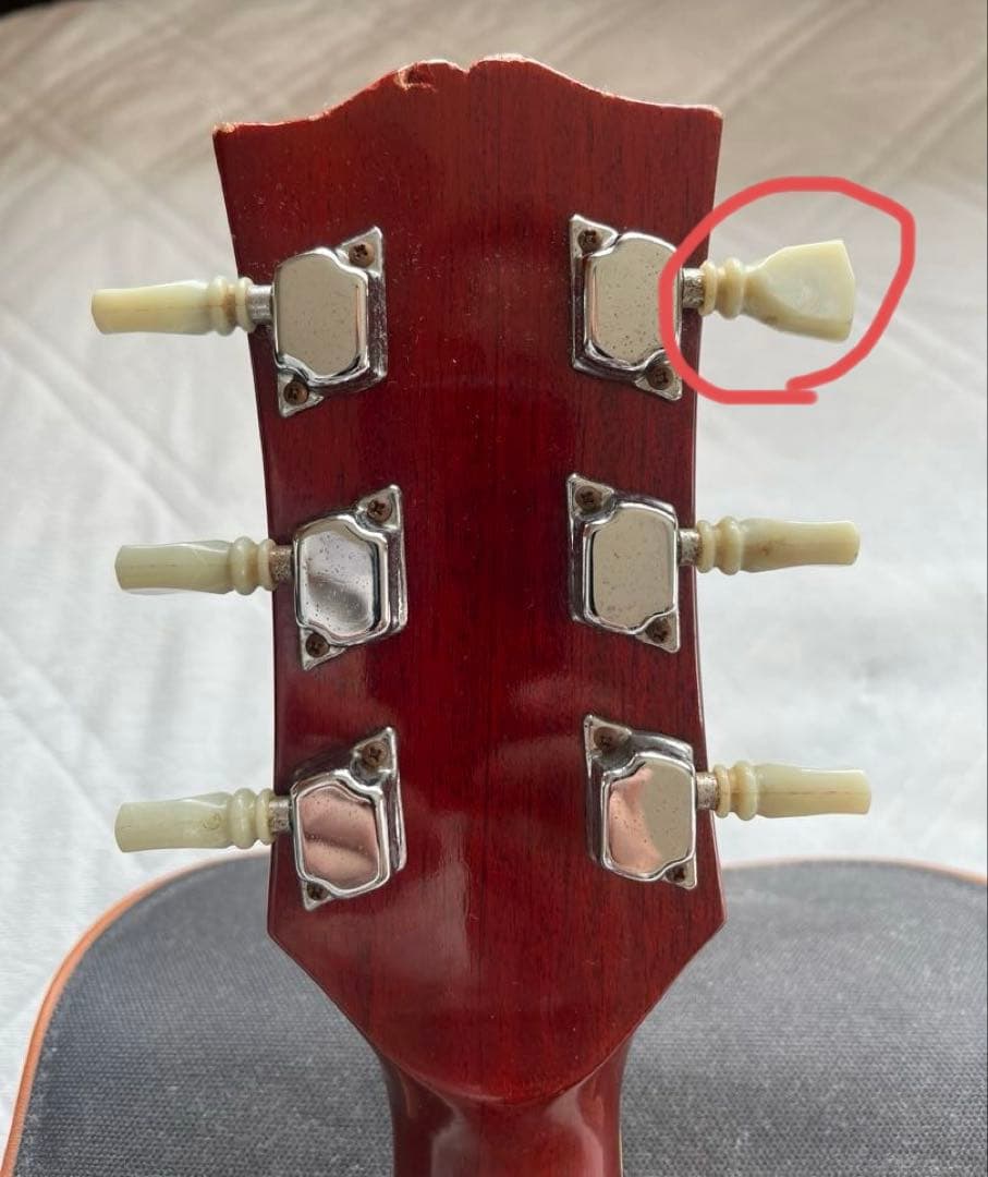 Tomson エレキギターSGタイプ　レッド