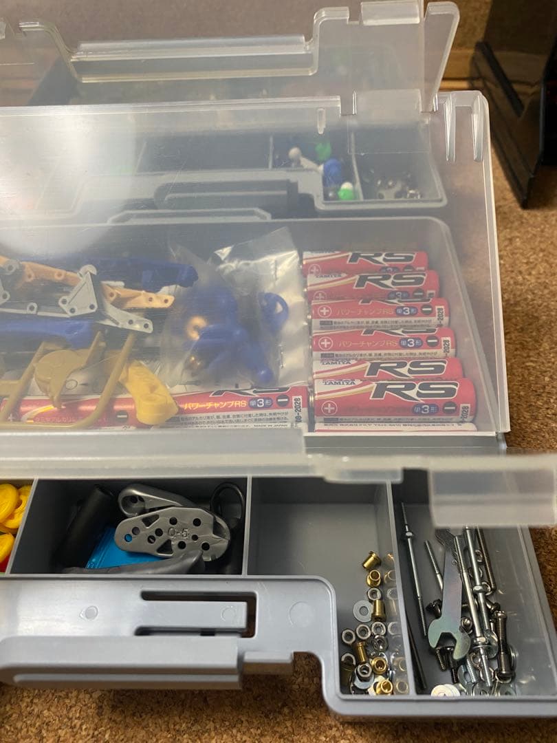 組立済 ミニ四駆8点、ポータブルピット1点&パーツ、工具など色々まとめセット