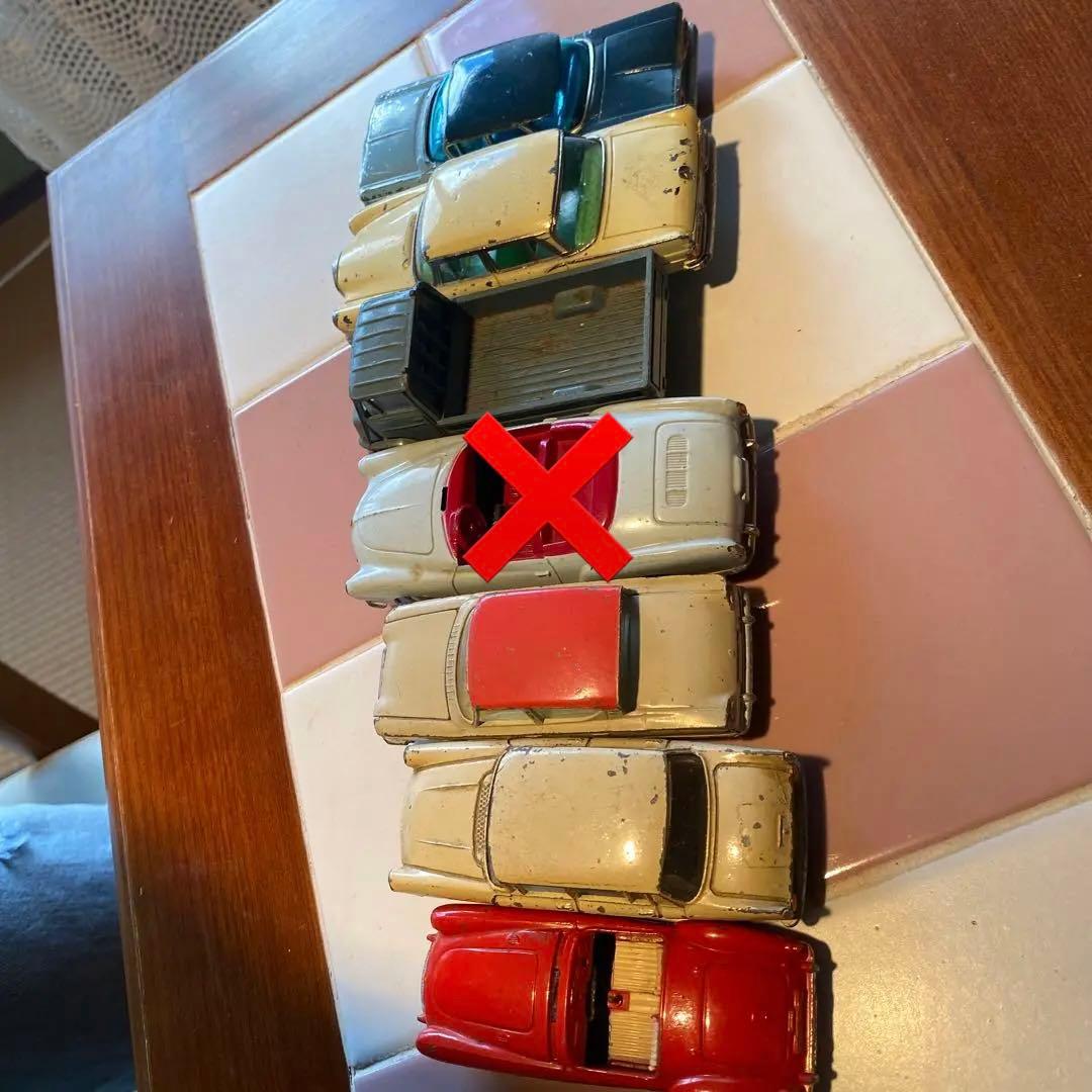 金属製ミニカー 5台セット