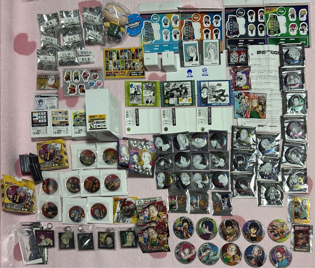 サカモトデイズ　SAKAMOTO DAYS タワレコ　缶バッジ　アクスタ　原作