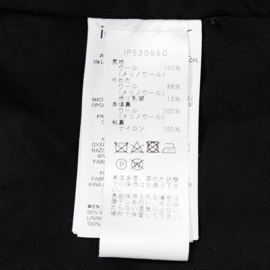 美品［icebreaker × Goldwin メリノウール コート 黒 M］