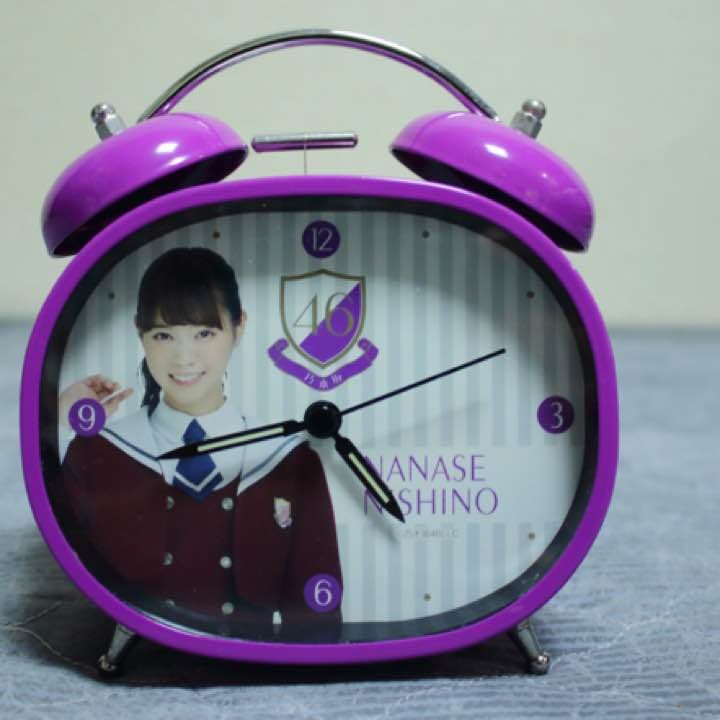 乃木坂46 西野七瀬 初期 目覚まし時計