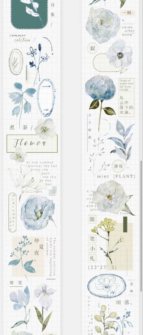 《最終値下げ》海外 マスキングテープ　雀斑茶 6点⚠️pet（33.324