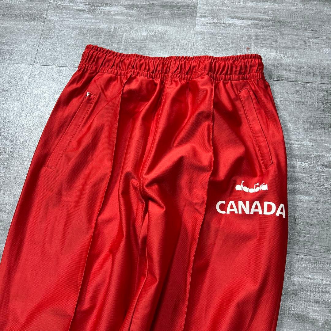 90s diadora カナダ代表 イタリア製 サッカー ジャージ セットアップ