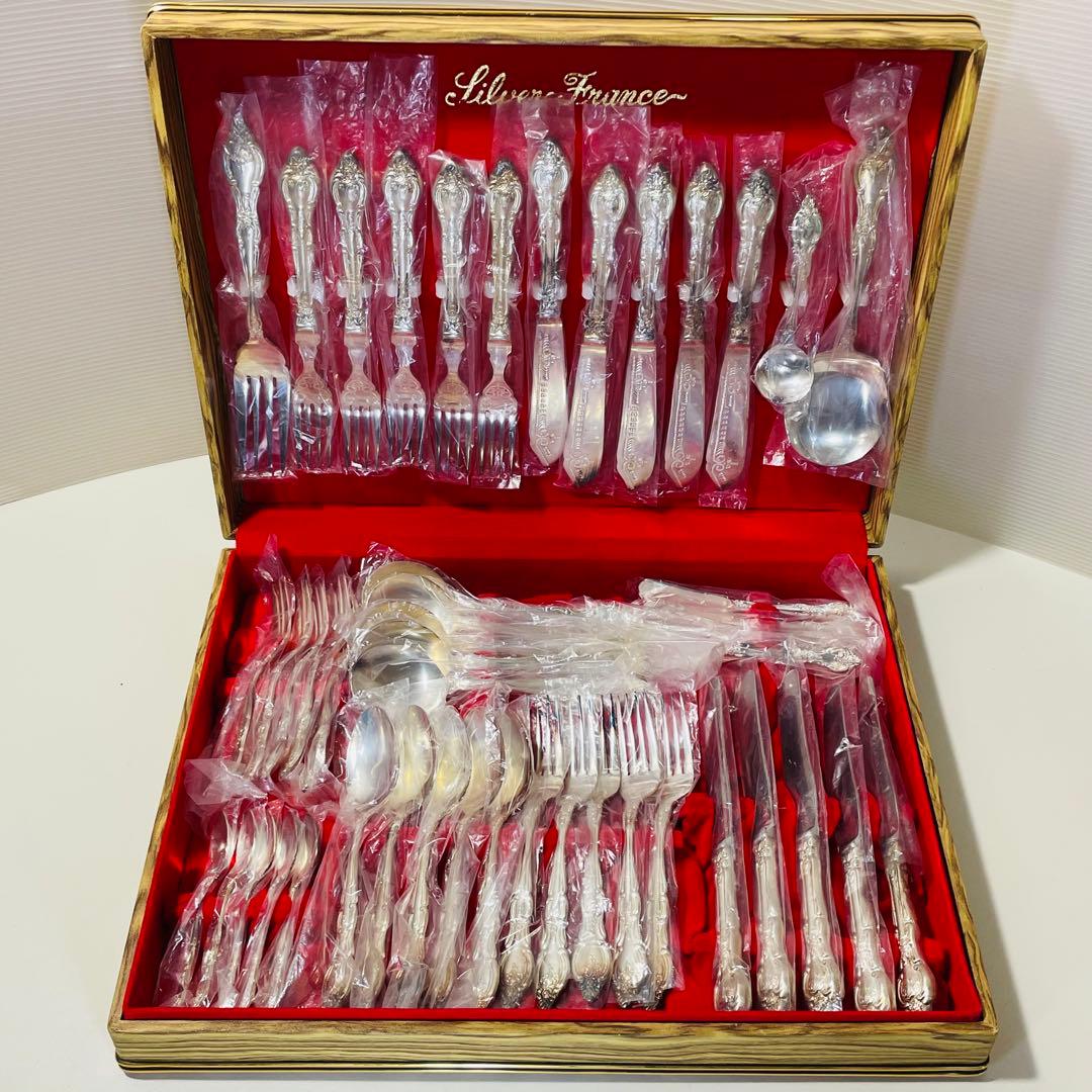 ニュージャパンテーブルウェア　カトラリーセット　レトロ　未使用