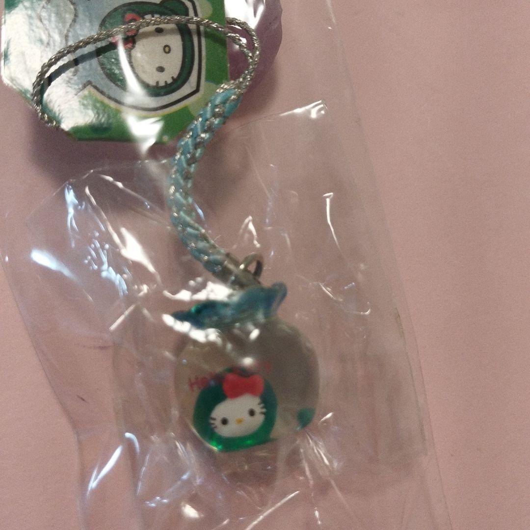 激レア●ご当地キティ　根付　北海道限定　金魚鉢　まりも