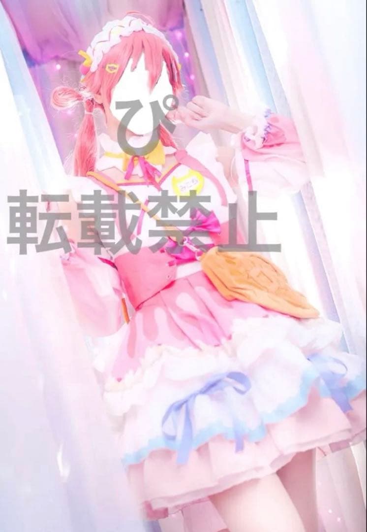 ホロライブ さくらみこ お正月衣装 コスプレ 衣装 ウィッグ 靴 フルセット