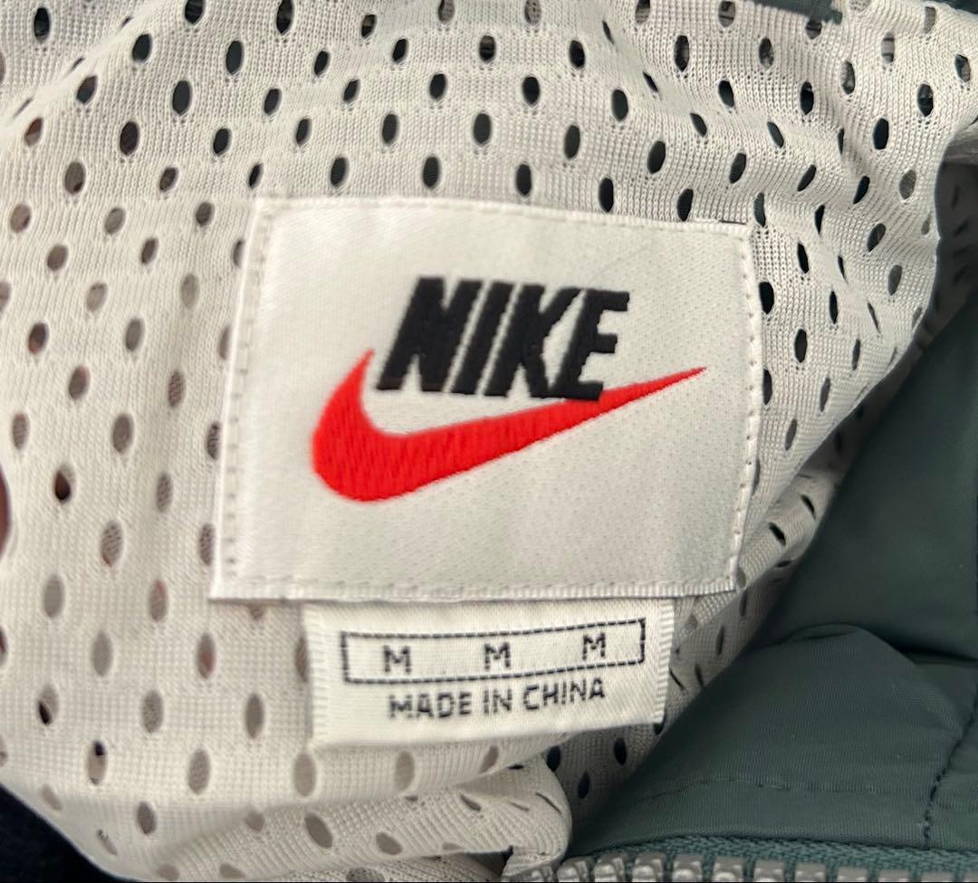 【希少】NIKE 90s ナイロンジャケットM 白タグ　ヴィンテージ品