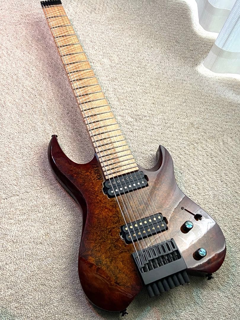 kiesel Vader 8弦 ヘッドレスギター
