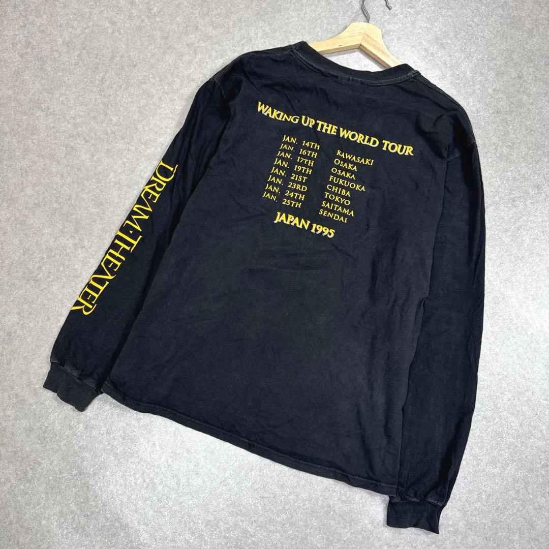 希少 90s DREAM THEATER バンド ロングTシャツ 当時物 L