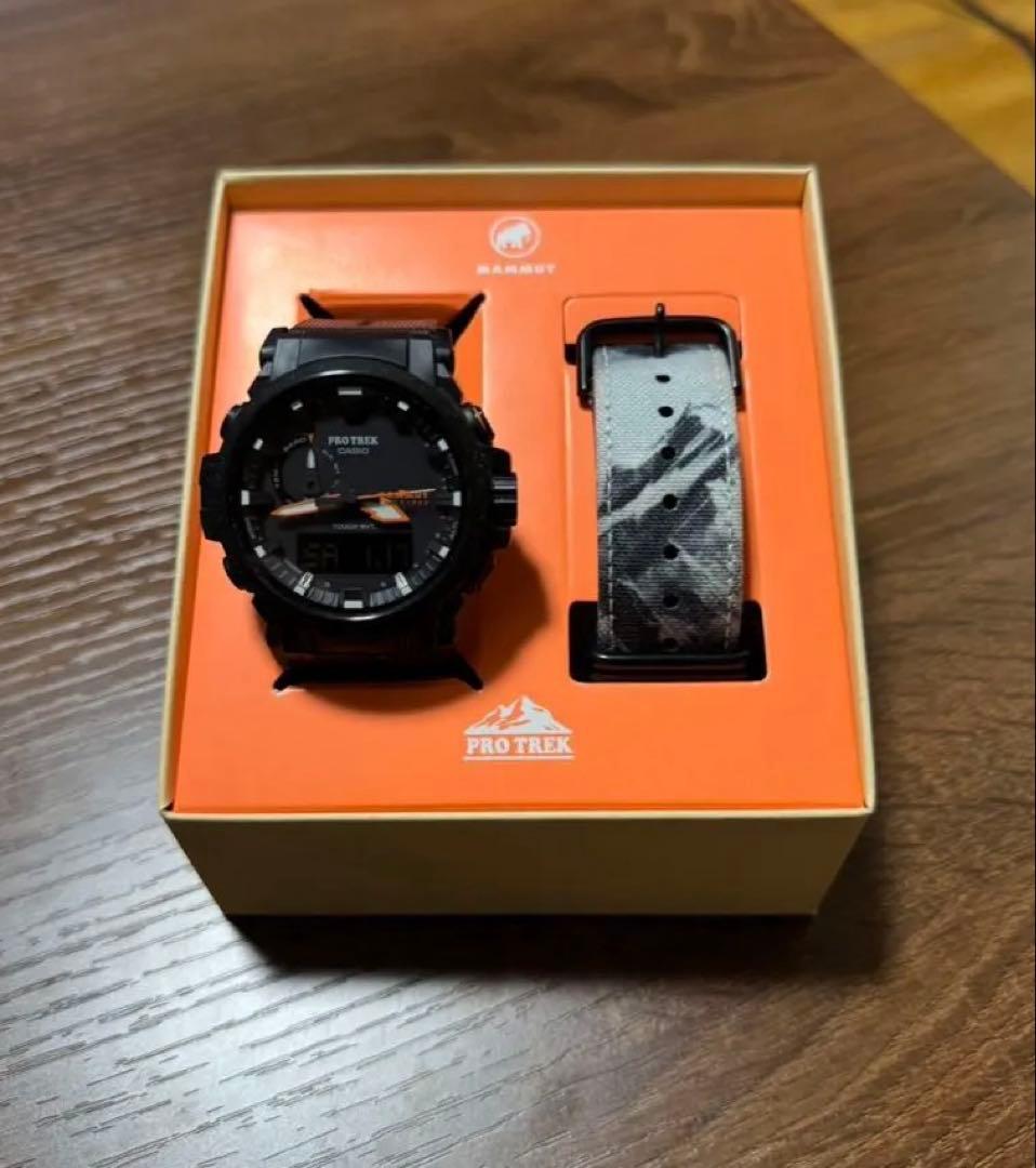 時計 CASIO MAMMUT PRO TREK PRW-61MA-1AJR