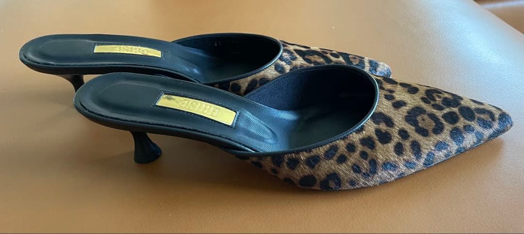 GRISE⭐︎4.5cmレザーポインテッドミュール【未使用品】