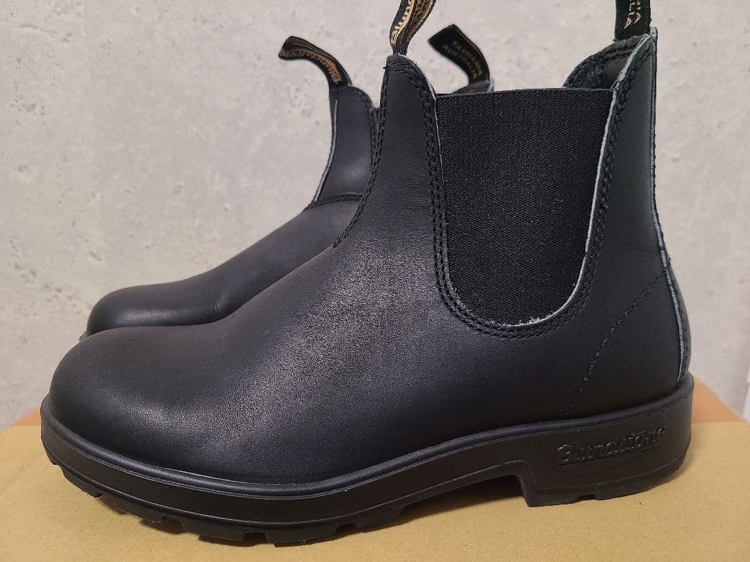 【美品】Blundstone 黒 サイドゴアブーツ