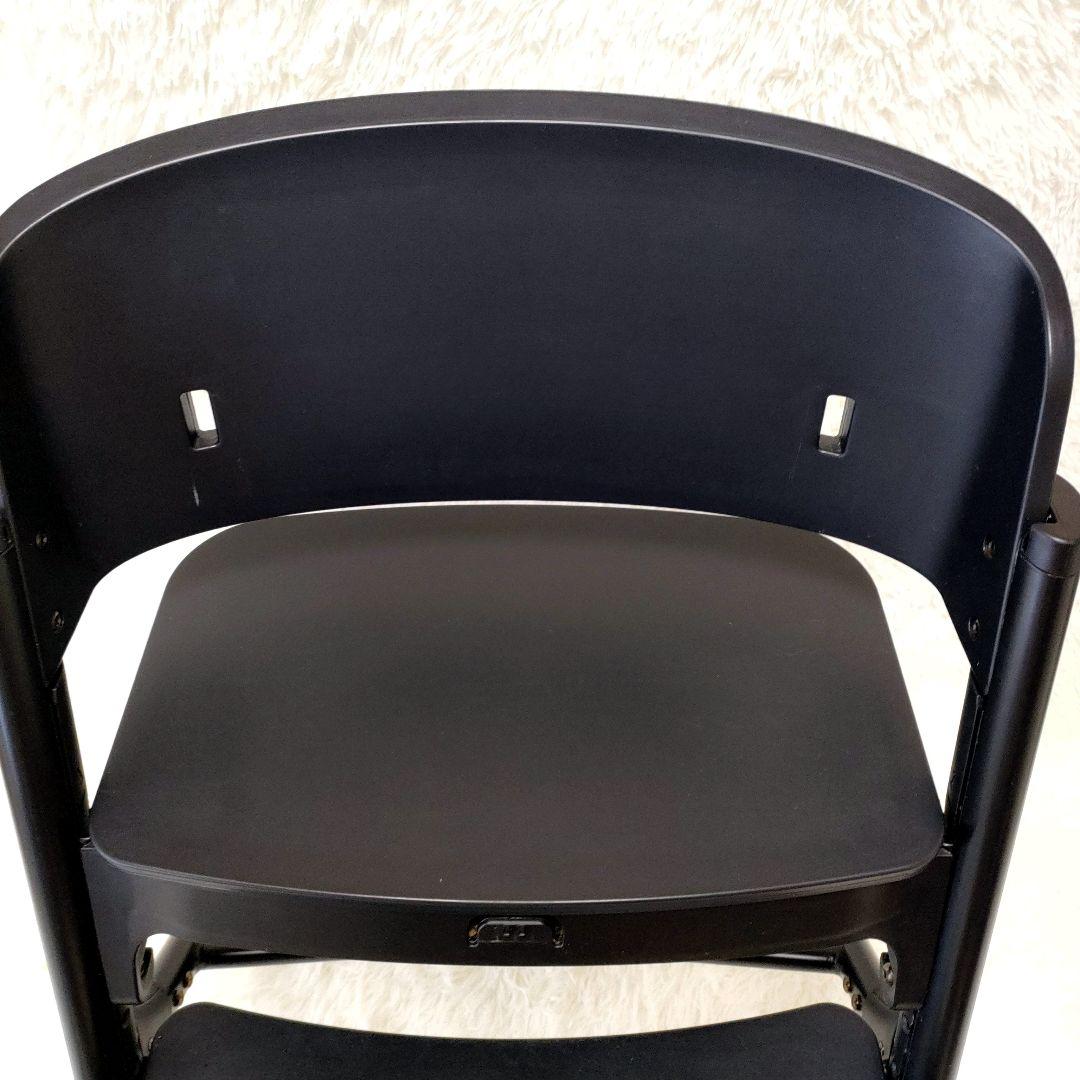【大人気✨】NOVUS ノウス ブラック ベビーハイチェア　ヤトミ