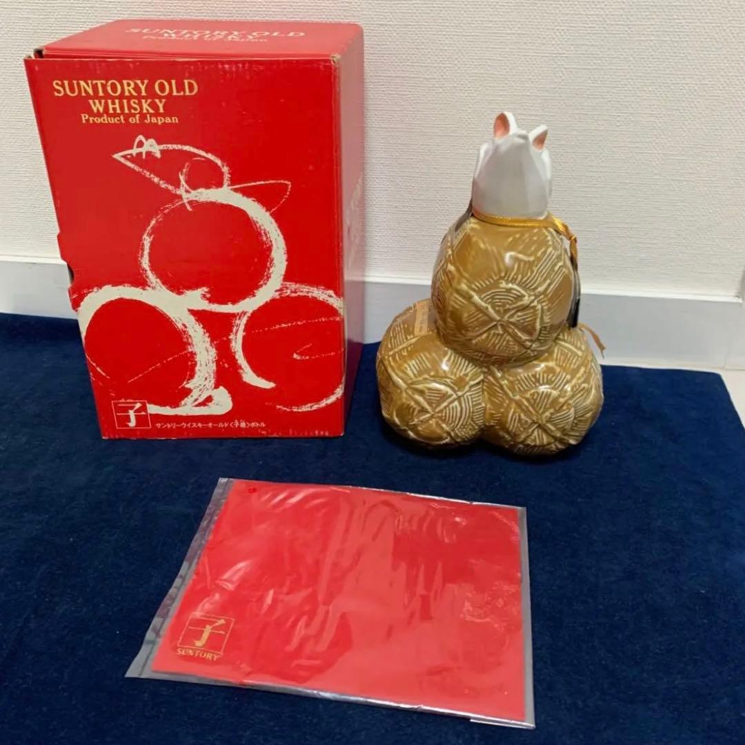【古酒】サントリー オールド 特級 干支 ボトル　子歳