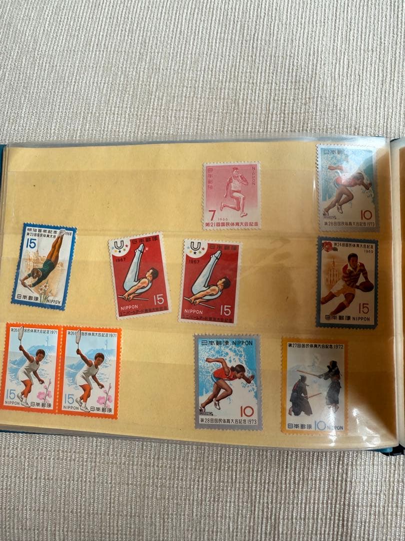 【未開封中国切手】アジア・アフリカ卓球友好記念切手　他