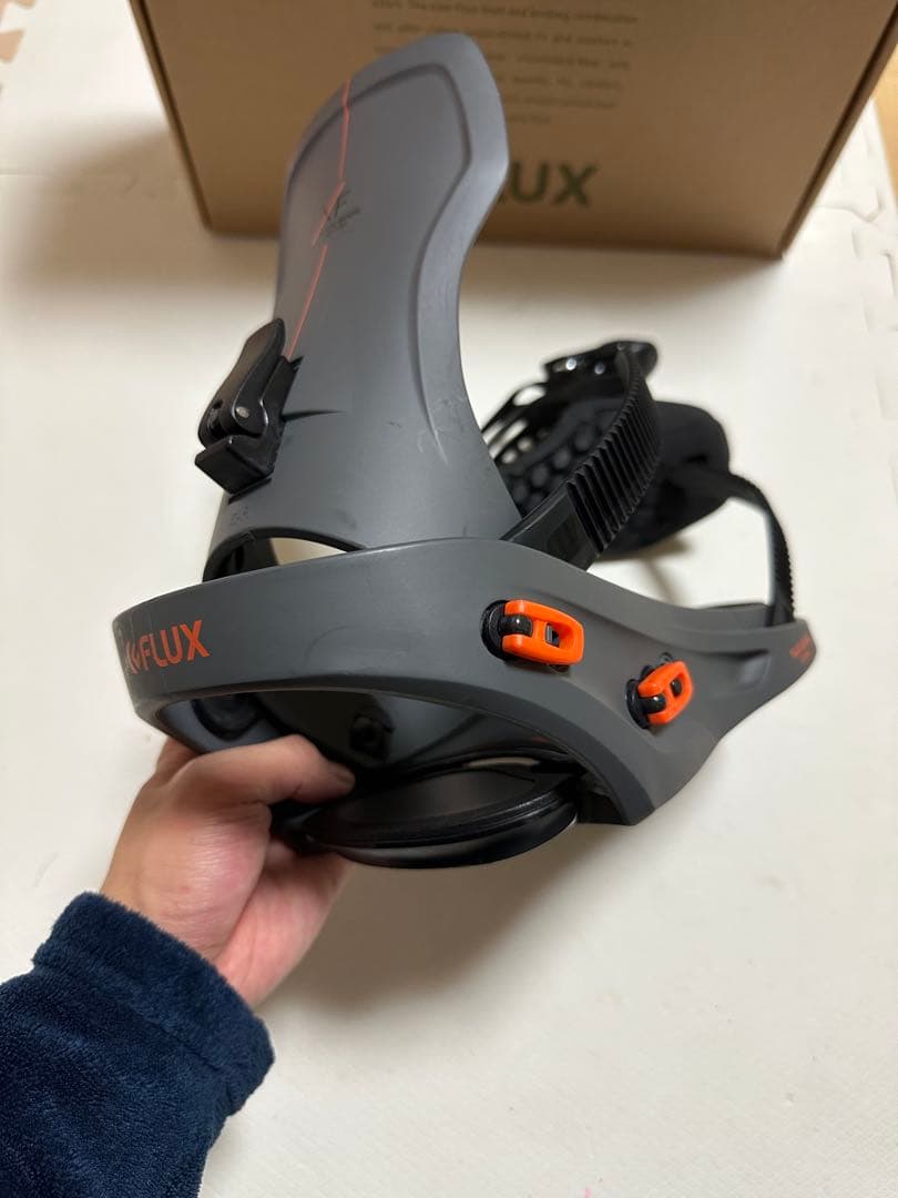 FLUX XF ビンディング ダークグレー　dark gray S サイズ