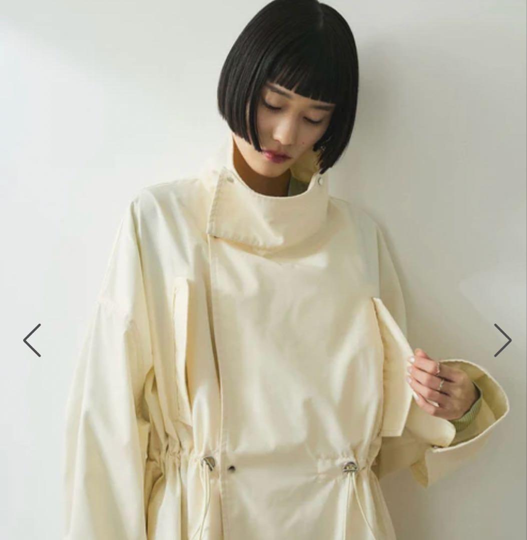 【完売商品】アダムエロペ　スタンドカラーハーフモッズコート　新品