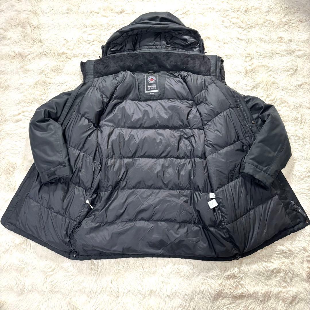 【THE NORTH FACE】マクマードシリーズ　ロゴワッペン　黒　XL 紳士