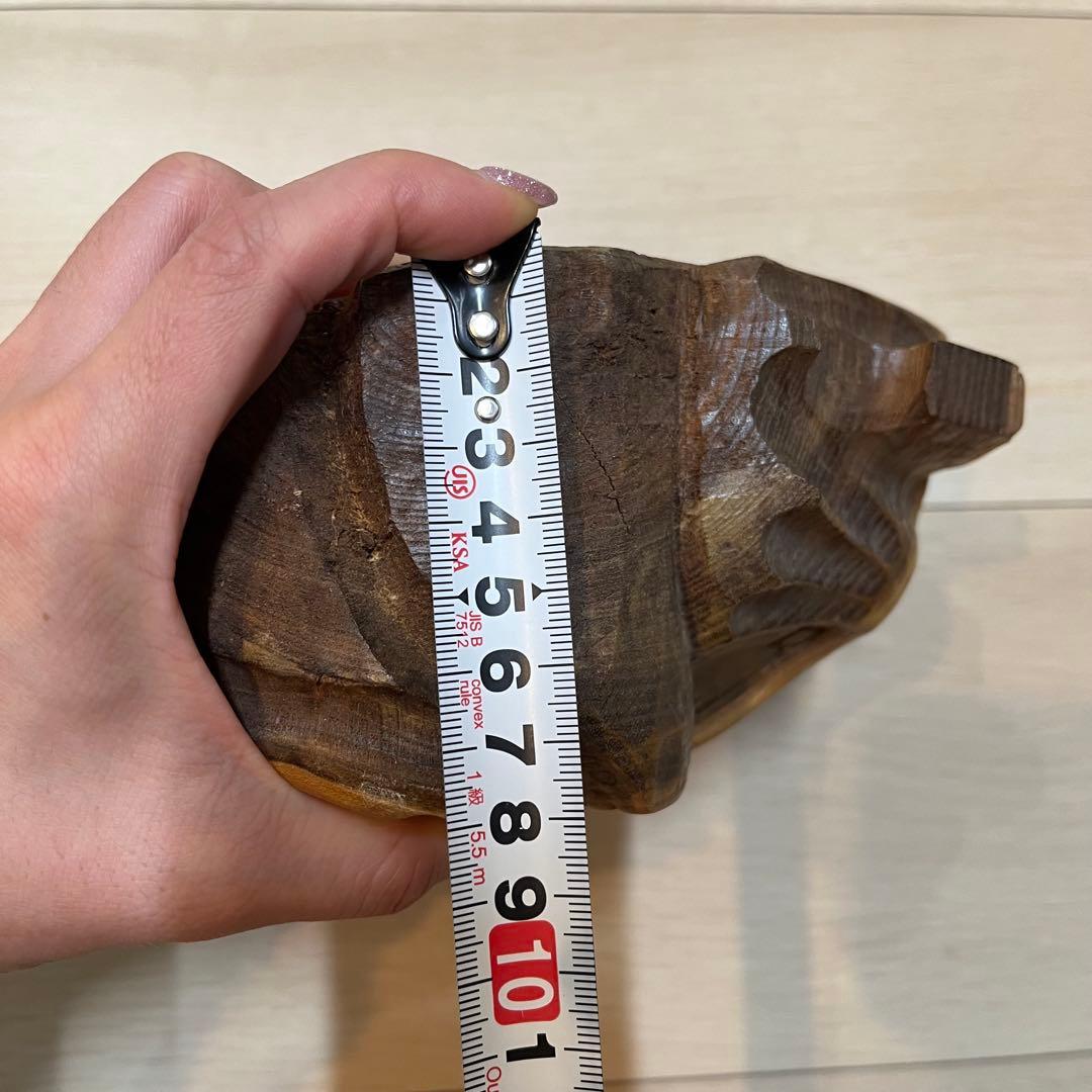 【どんころ熊】壁掛け 希少 帯広 民芸 木彫り 熊 どんころ 北海道