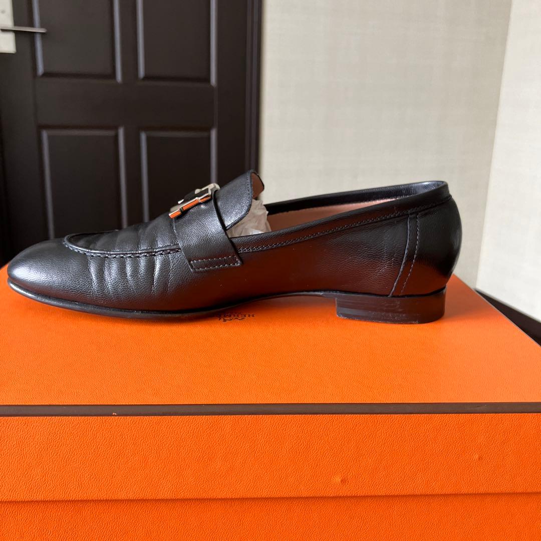 HERMES エルメス　モカシンパリ
