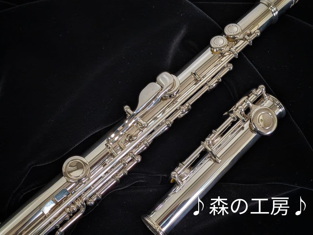 商談中【aoki.m】銀メッキヤマハフルートYFL211SⅡ Eメカ