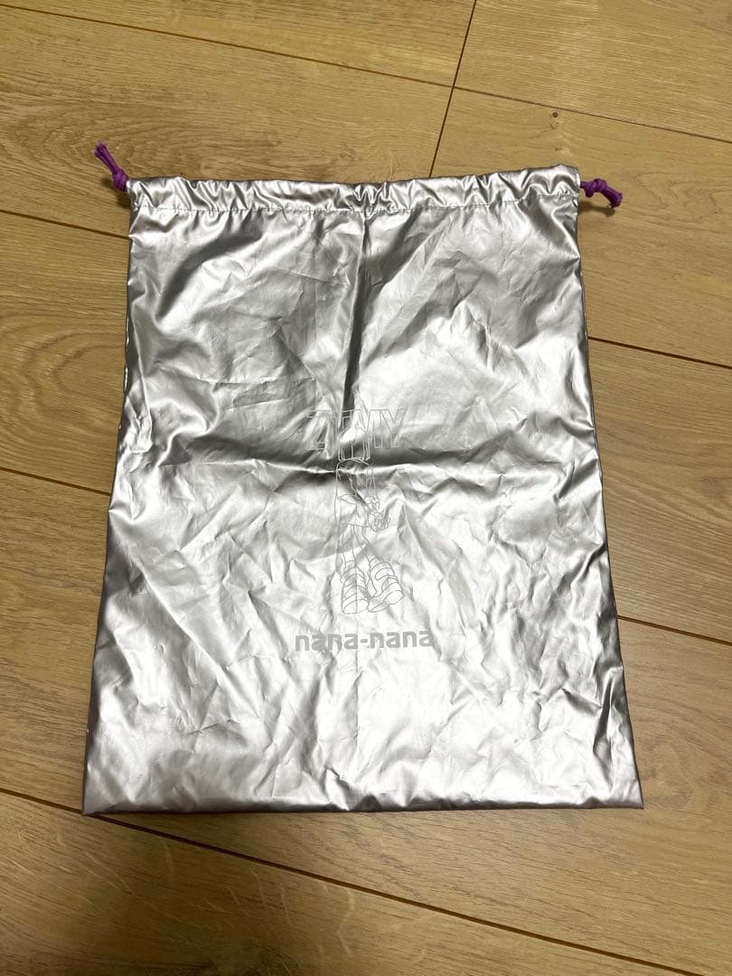 ずっと真夜中でいいのに nana-nana バッグ ステッカー パープル