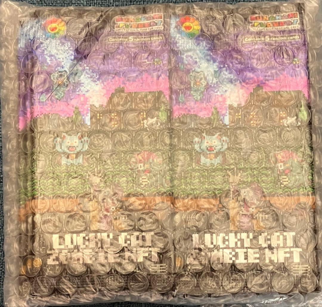 未開封 15パック Lucky Cat Zombie NFT 限定トレカ 村上隆