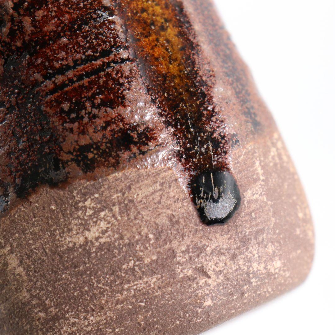 表千家 堀内宗完(兼中斎)書付 瀬戸 茶入 挽家袋 御物袋 仕覆　M865　N6