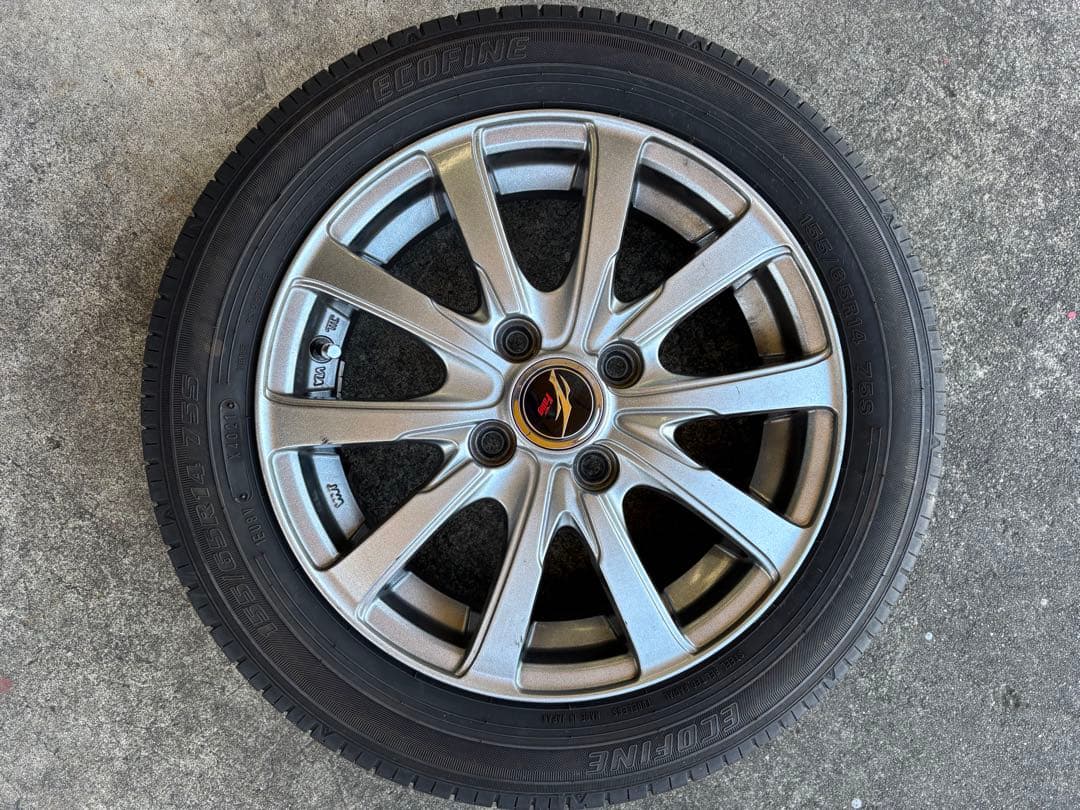 てーボラン 　155/65R14 夏タイヤ2本